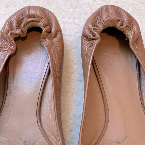 TORY BURCH GENUINE LEATHER REVA FLATS - Picture 5 of 5